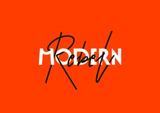 modern rebel logo